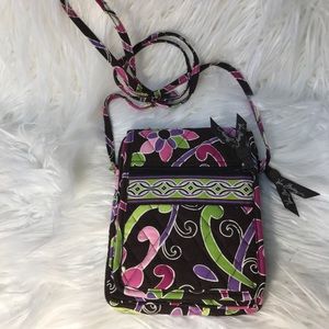 Vera Bradley "Purple Punch" body bag